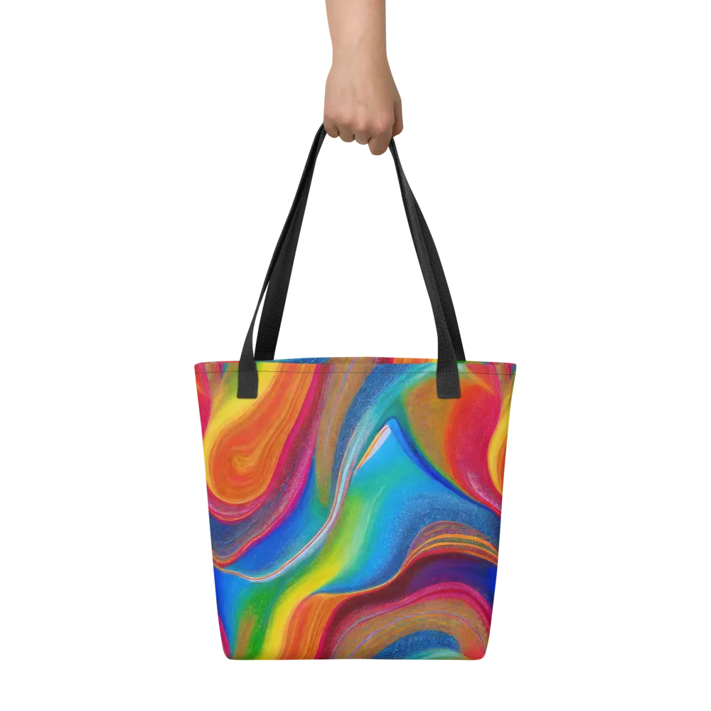 Aurora Fold on Tote Bag — Front