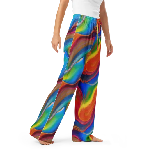 Aurora Fold on a Women's Pajama Pants