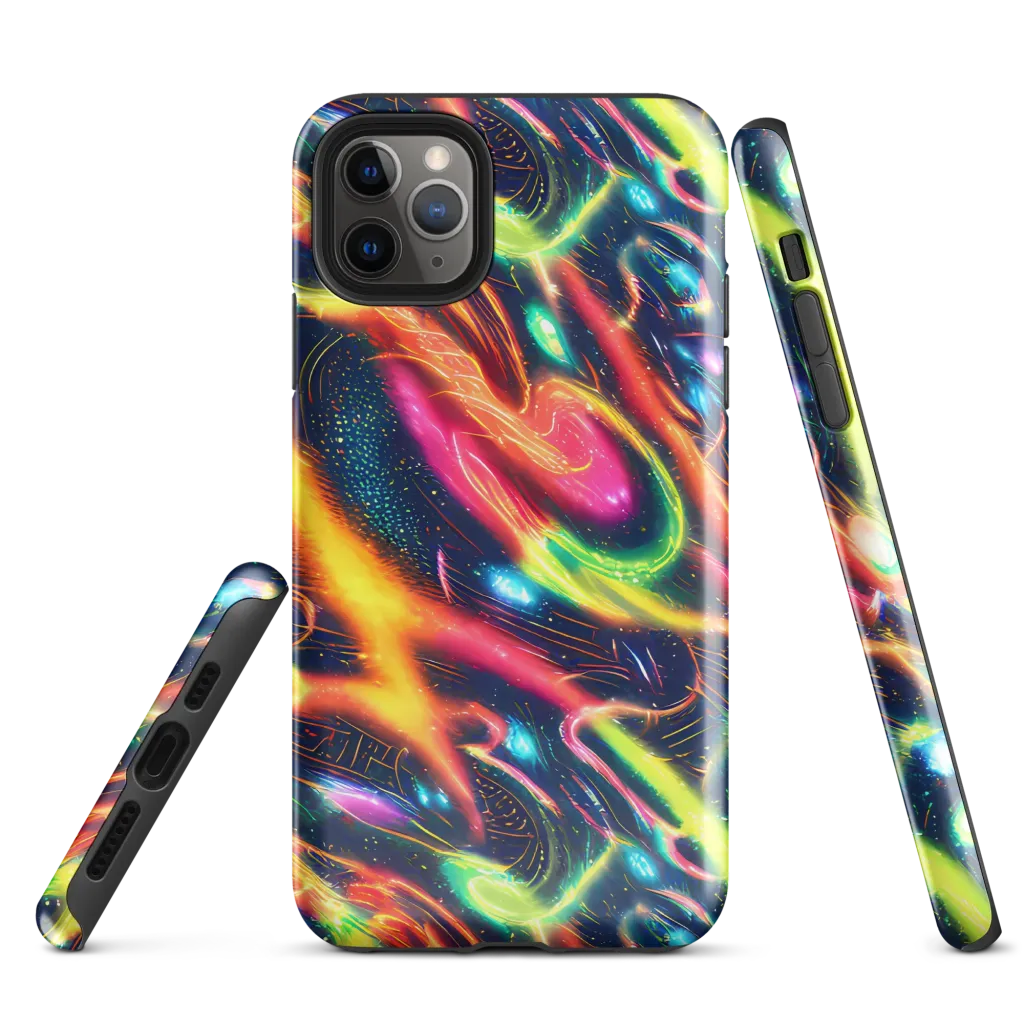 Plasma Playground on Tough Case for iPhone® — Front