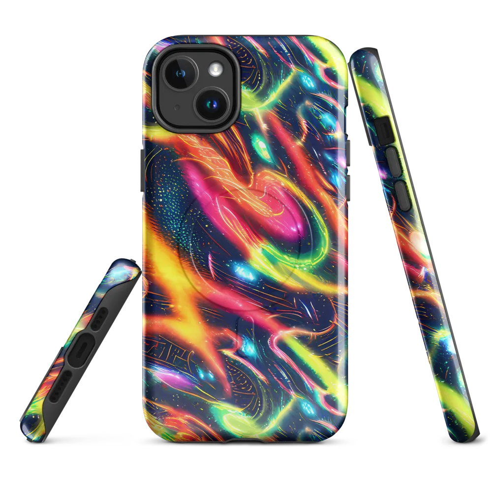 Plasma Playground on MagSafe Tough Case for iPhone® — Front