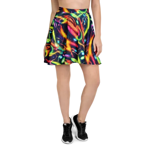 Plasma Playground on a Skater Skirt