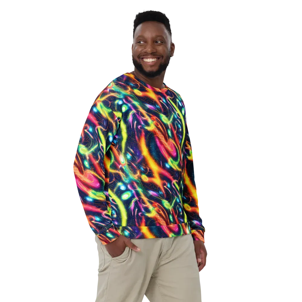 Plasma Playground on Sweatshirt — Front