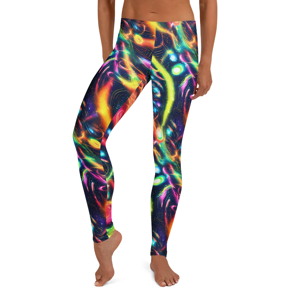 Plasma Playground on Leggings — Front