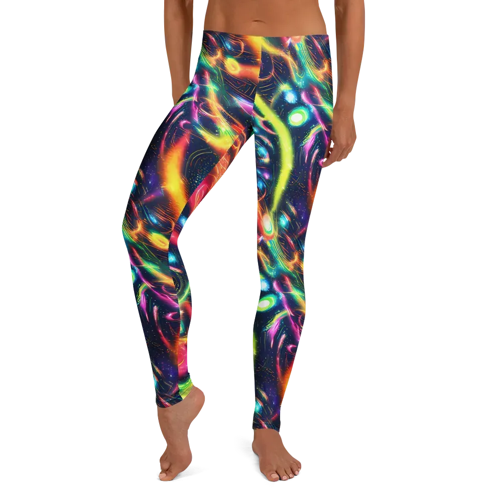 Plasma Playground on Leggings — Front
