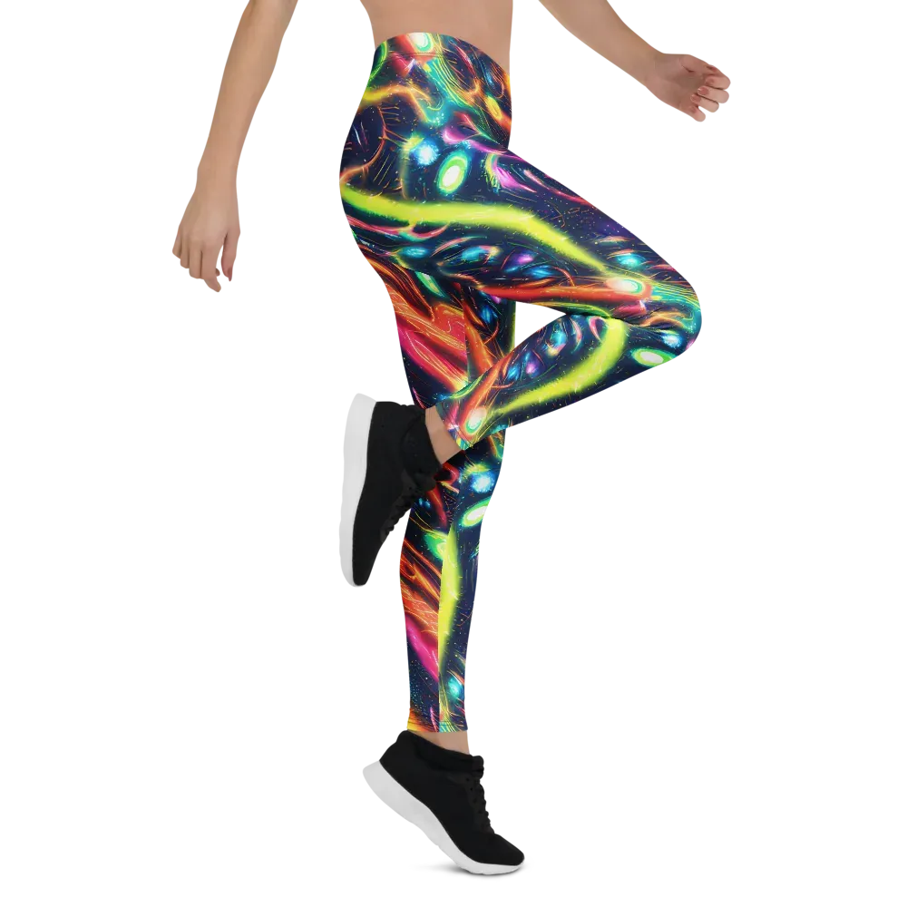 Plasma Playground on Leggings — Right