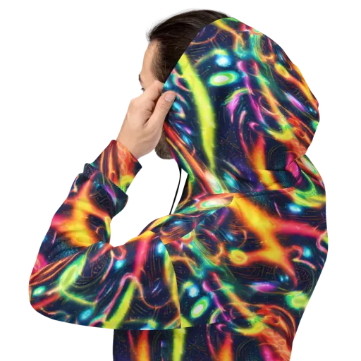 Plasma Playground on a Hoodie