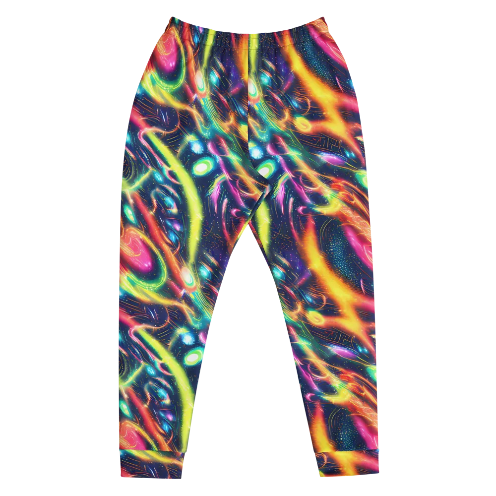 Plasma Playground on Men's Joggers — Front