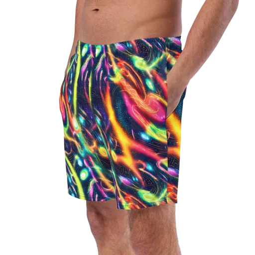 Plasma Playground on a Swim Trunks