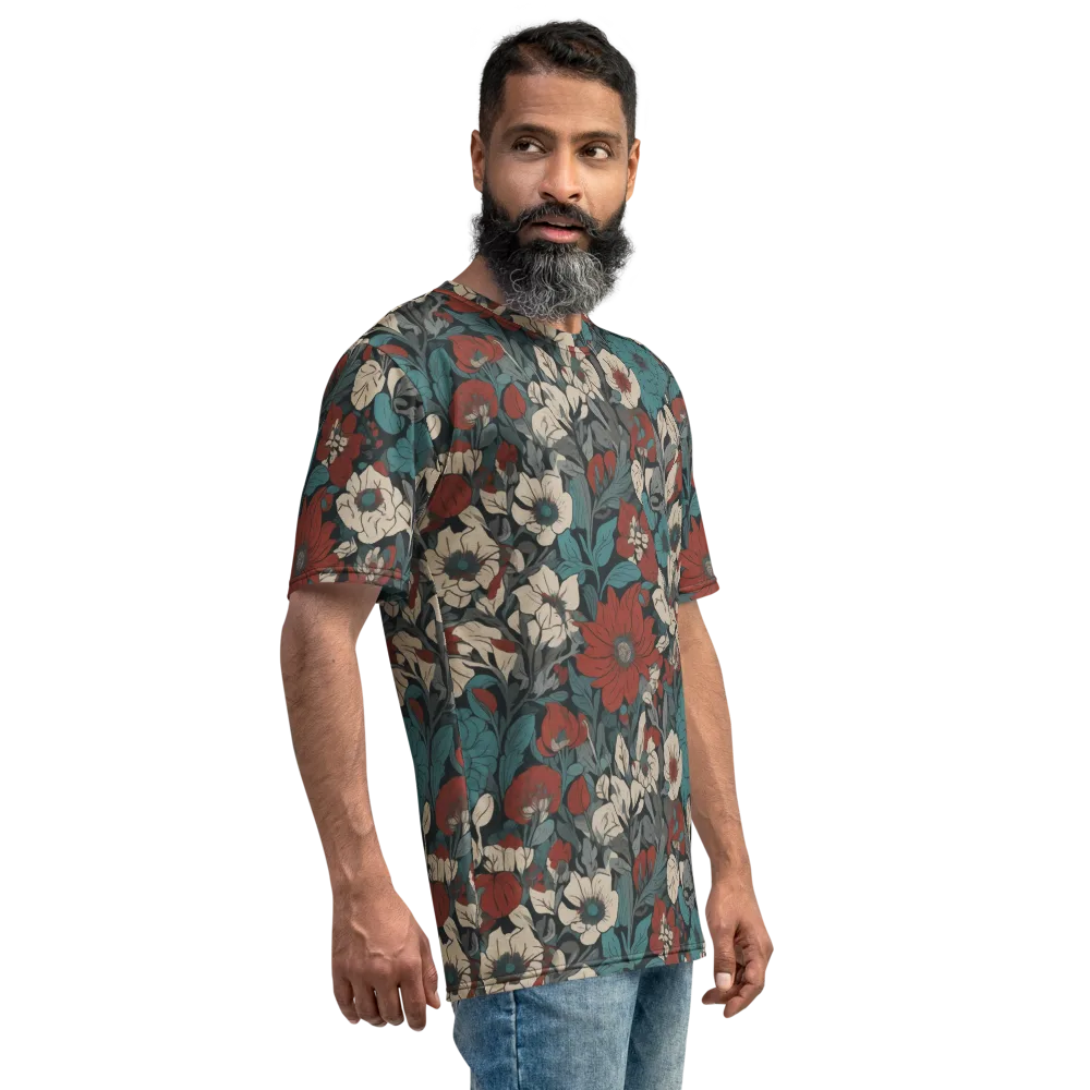 Crimson Conservatory on Men's Crew Neck T-Shirt — Right