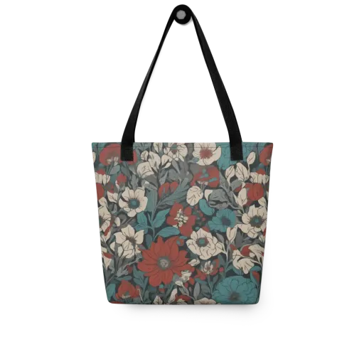 Crimson Conservatory on a Tote Bag
