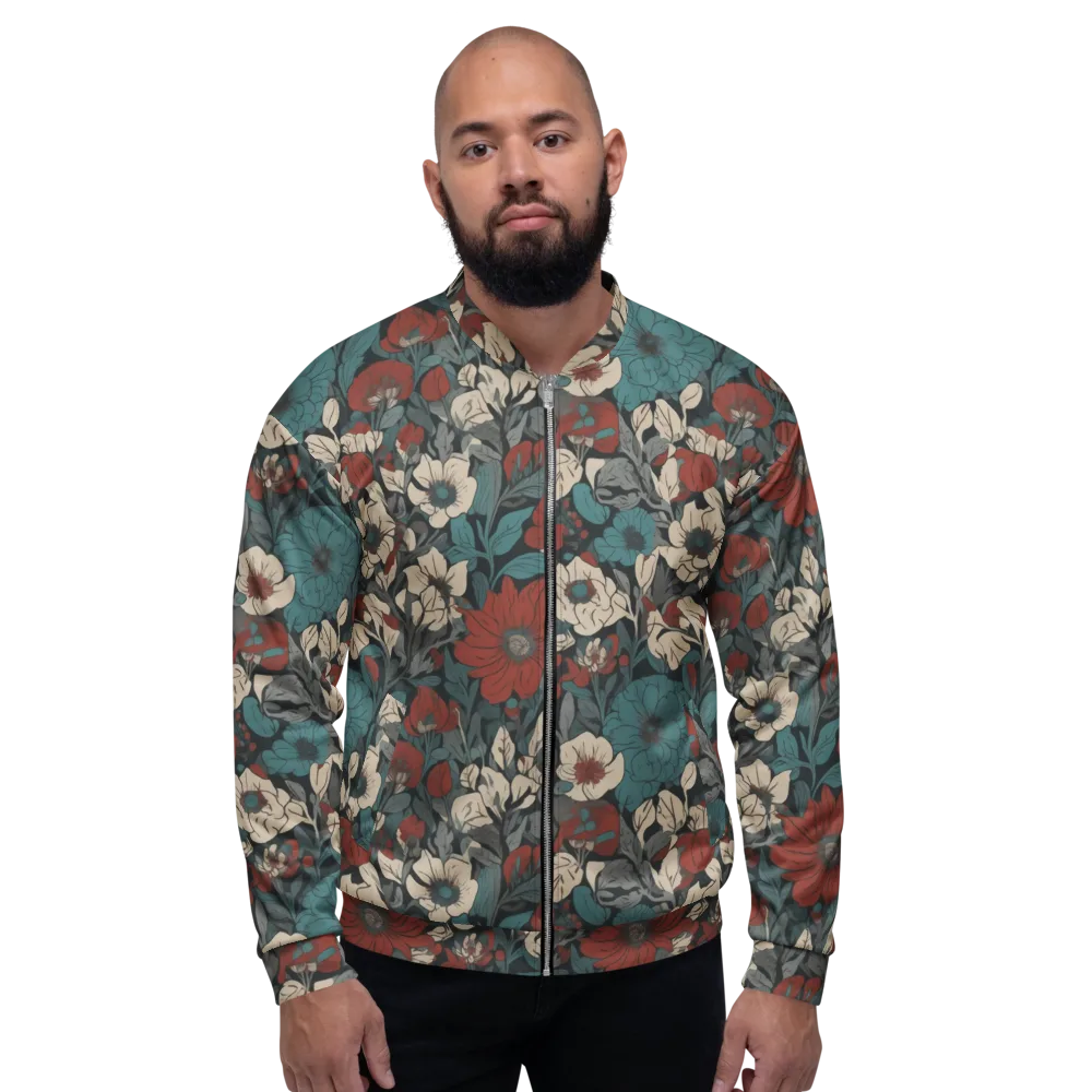 Crimson Conservatory on Bomber Jacket — Front