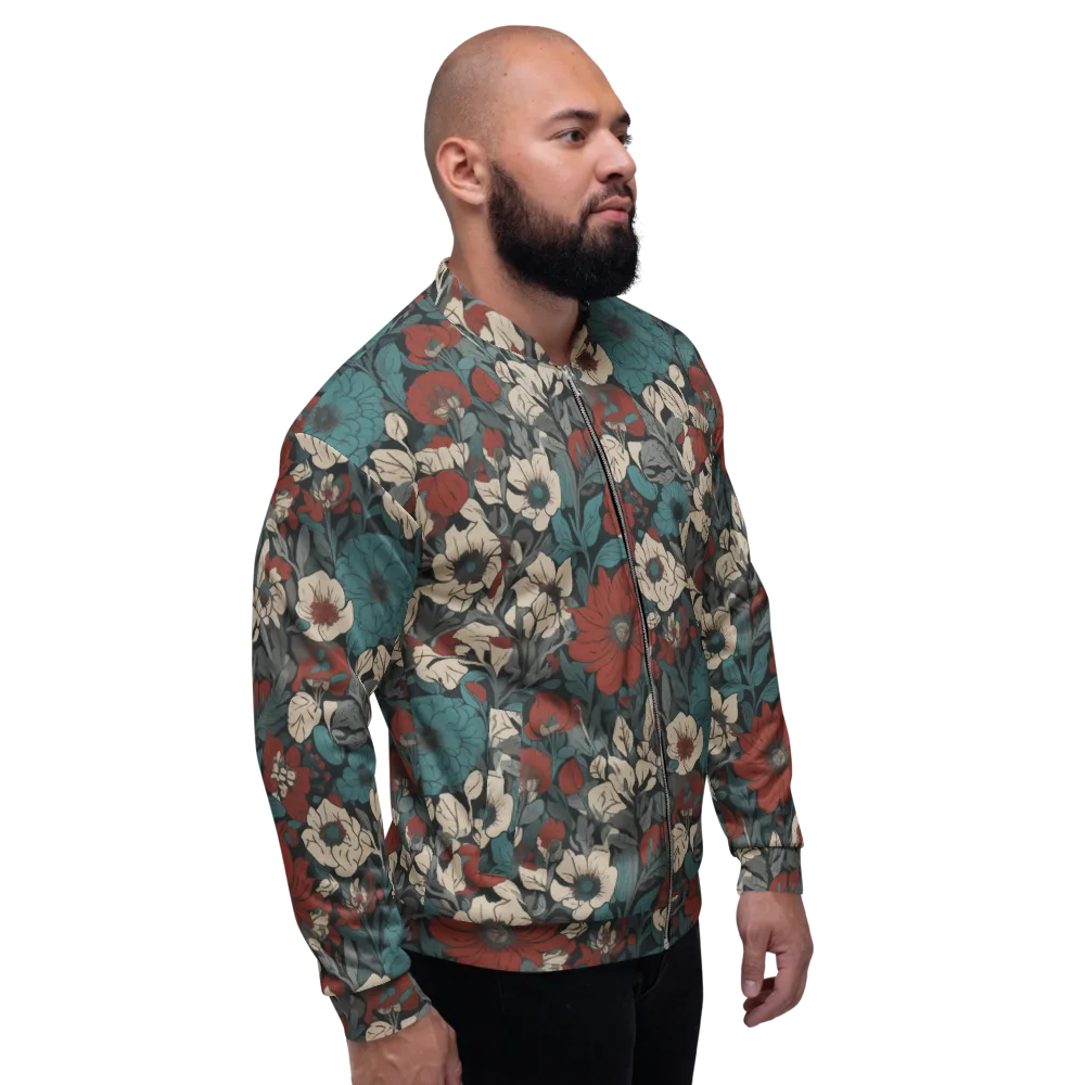 Crimson Conservatory on Bomber Jacket — Right