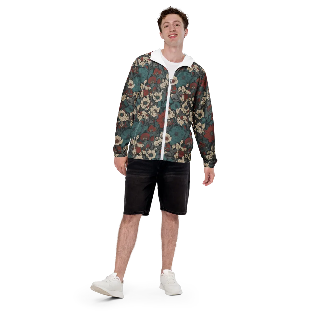Crimson Conservatory on Men's Windbreaker — Front