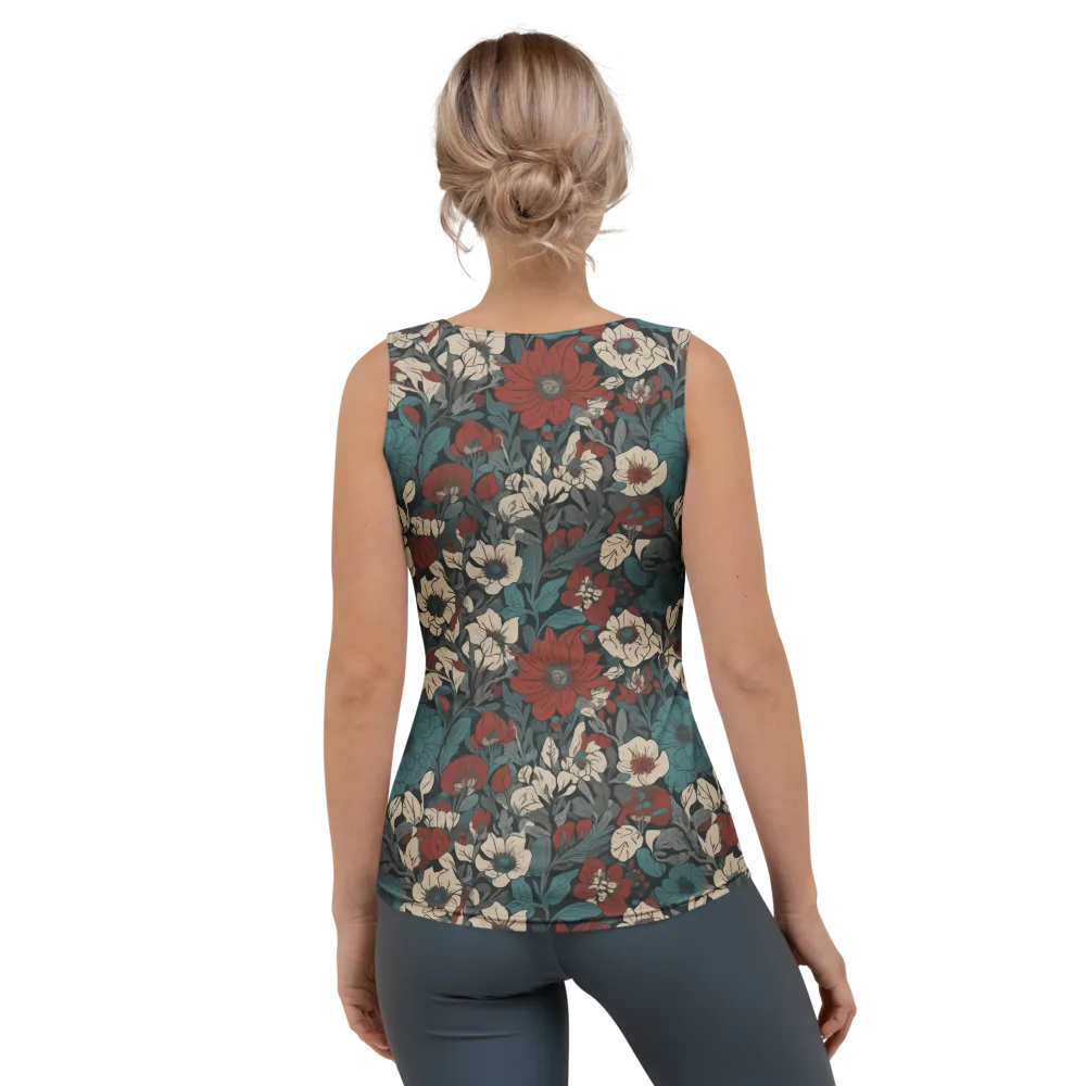 Crimson Conservatory on Women's Tank Top — Back