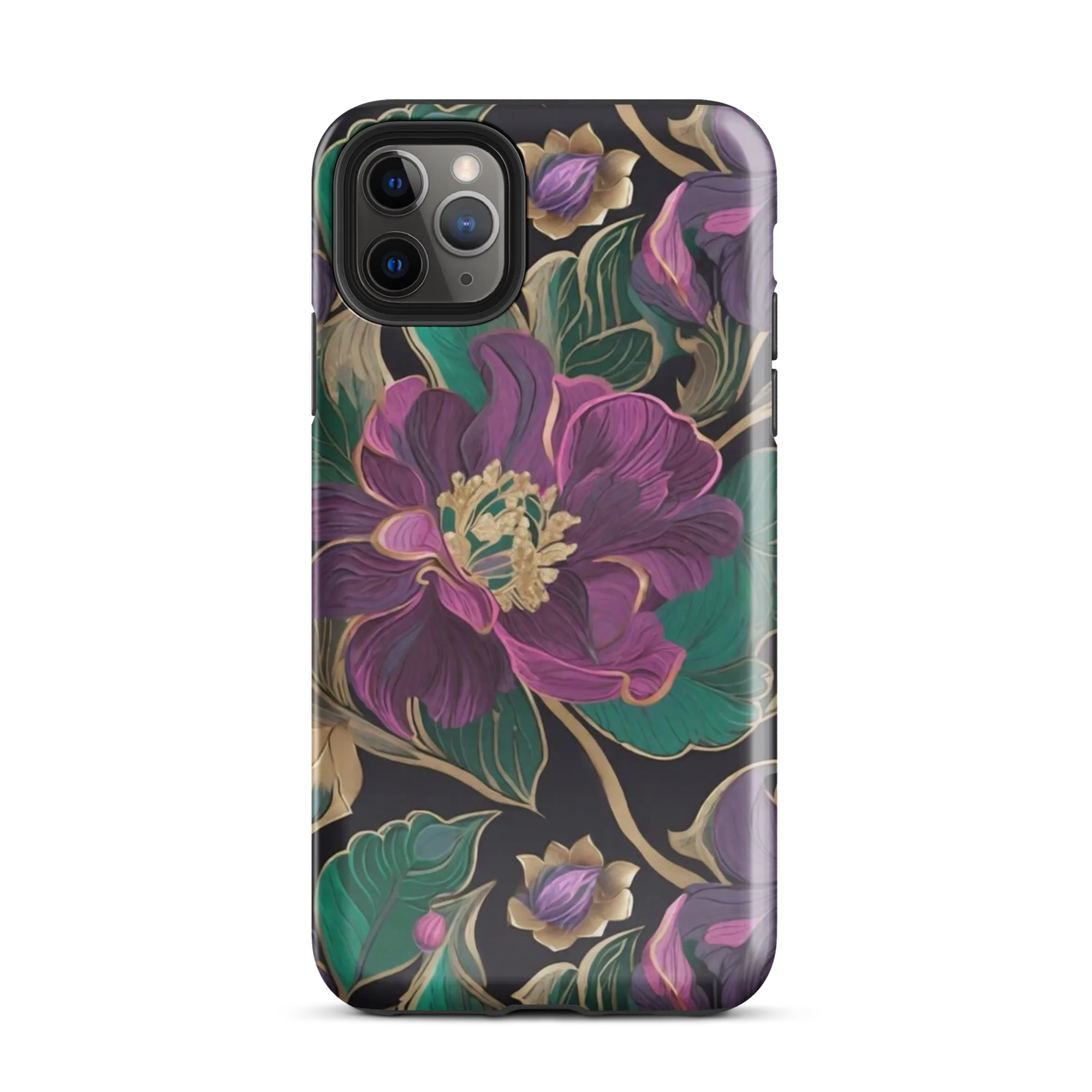 Amethyst Brocade on Tough Case for iPhone® — Front