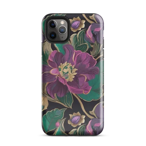Amethyst Brocade on a Tough Case for iPhone®