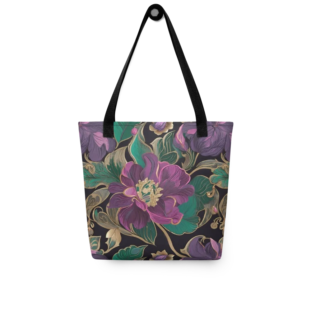 Amethyst Brocade on Tote Bag — Front