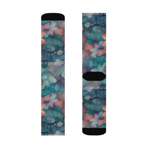 Velvet Botanica on a Socks