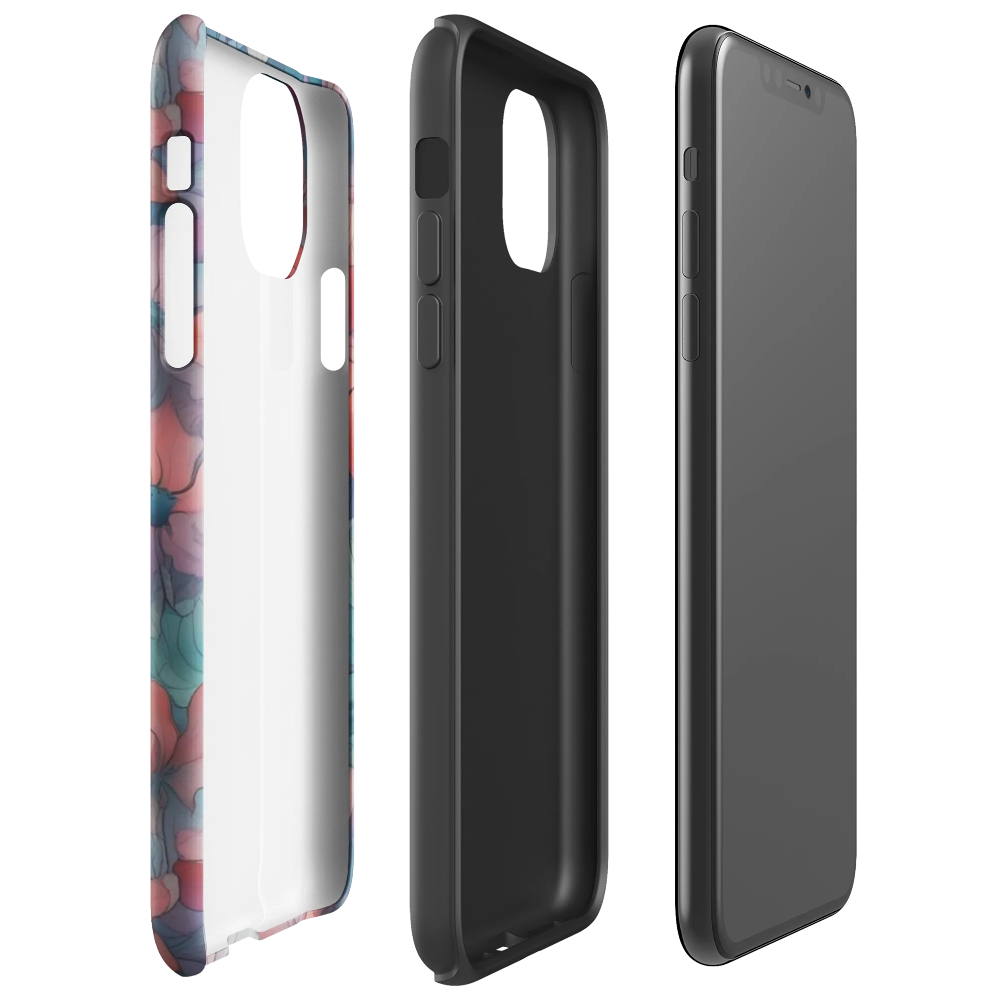Velvet Botanica on Tough Case for iPhone® — Right