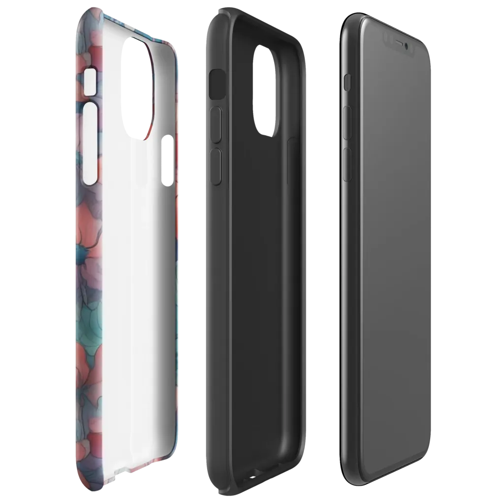 Velvet Botanica on Tough Case for iPhone® — Right