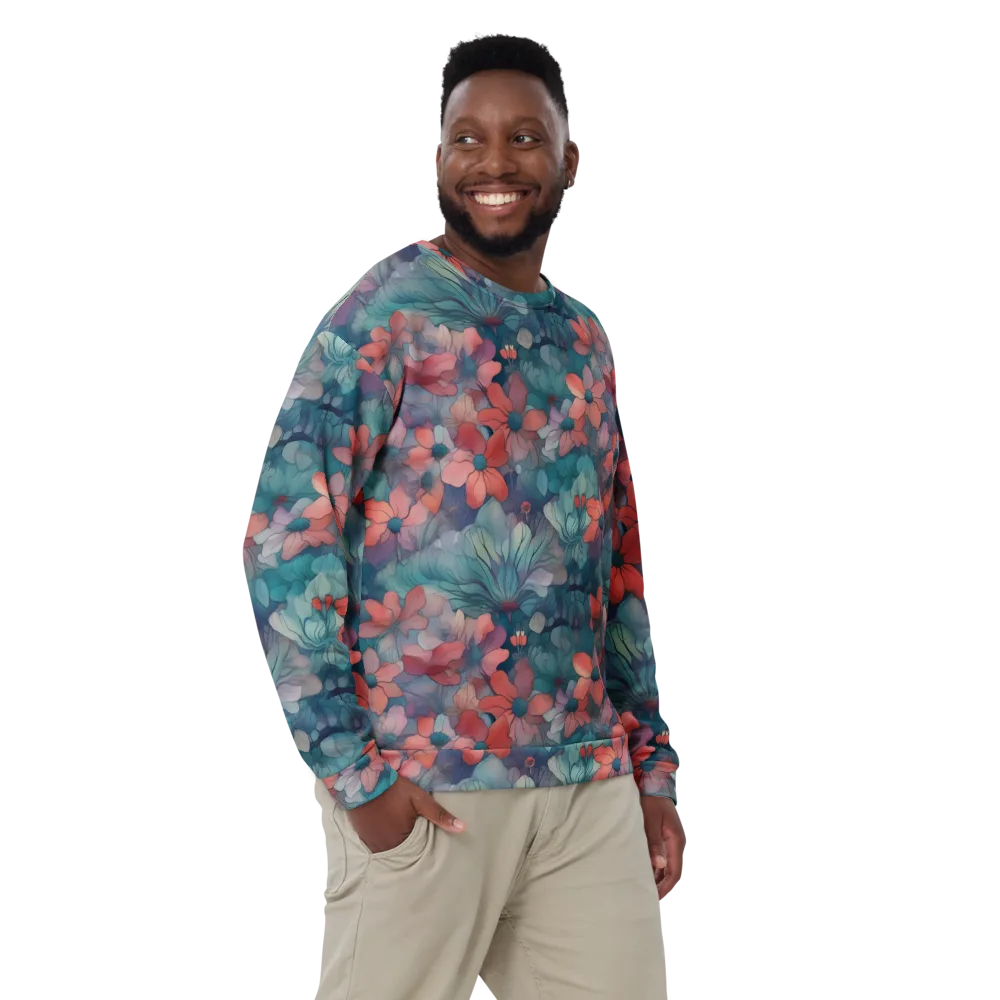 Velvet Botanica on Sweatshirt — Front
