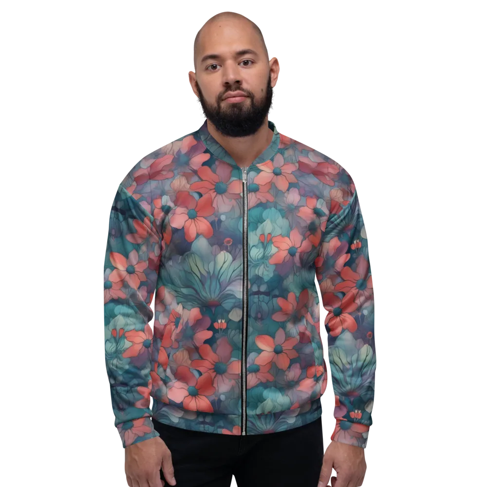 Velvet Botanica on Bomber Jacket — Front