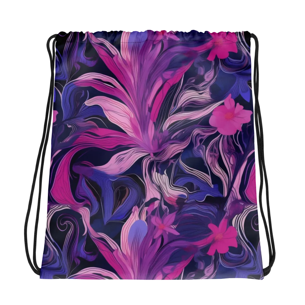 Violet Rapture on Drawstring Bag — Photo