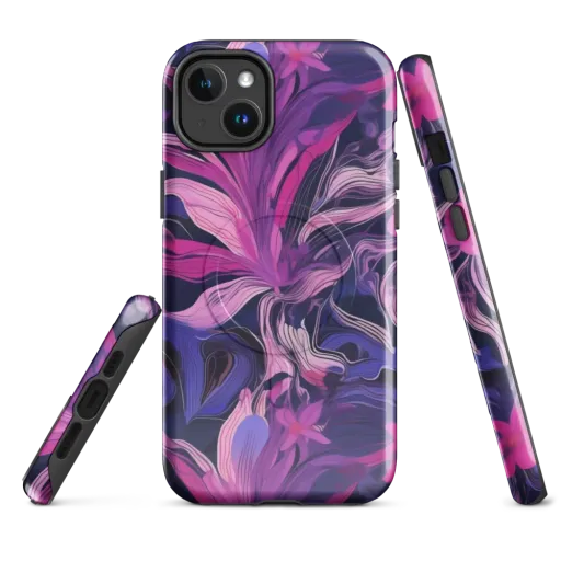 Violet Rapture on a MagSafe Tough Case for iPhone®