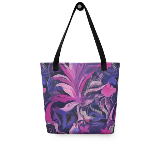 Violet Rapture on a Tote Bag