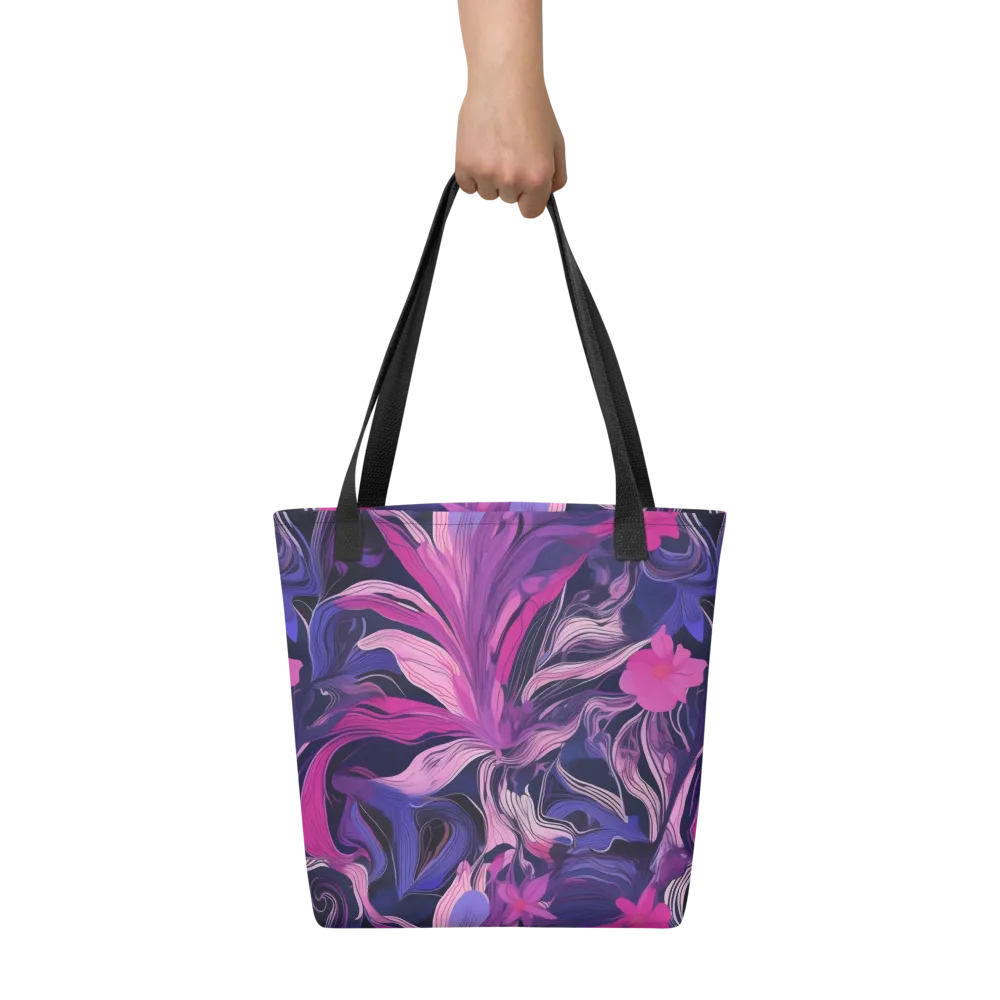 Violet Rapture on Tote Bag — Front