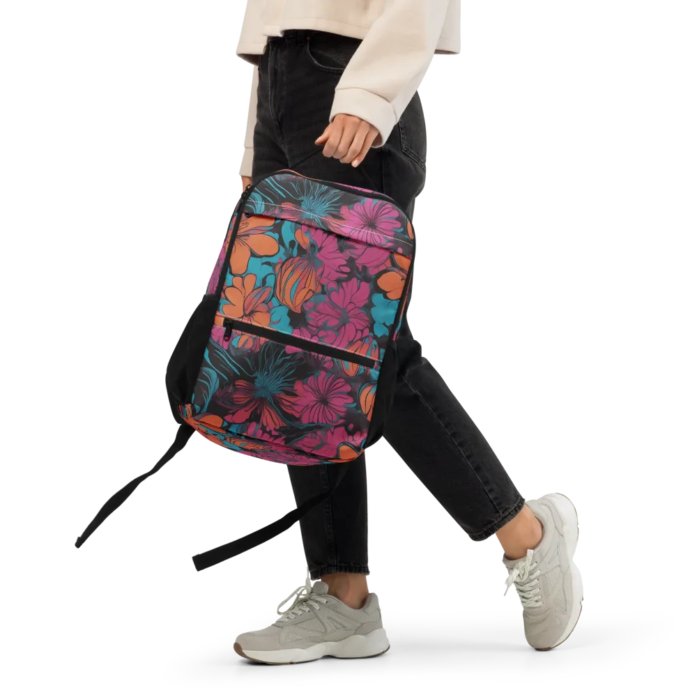 Tropic Static on Utility Backpack — Front