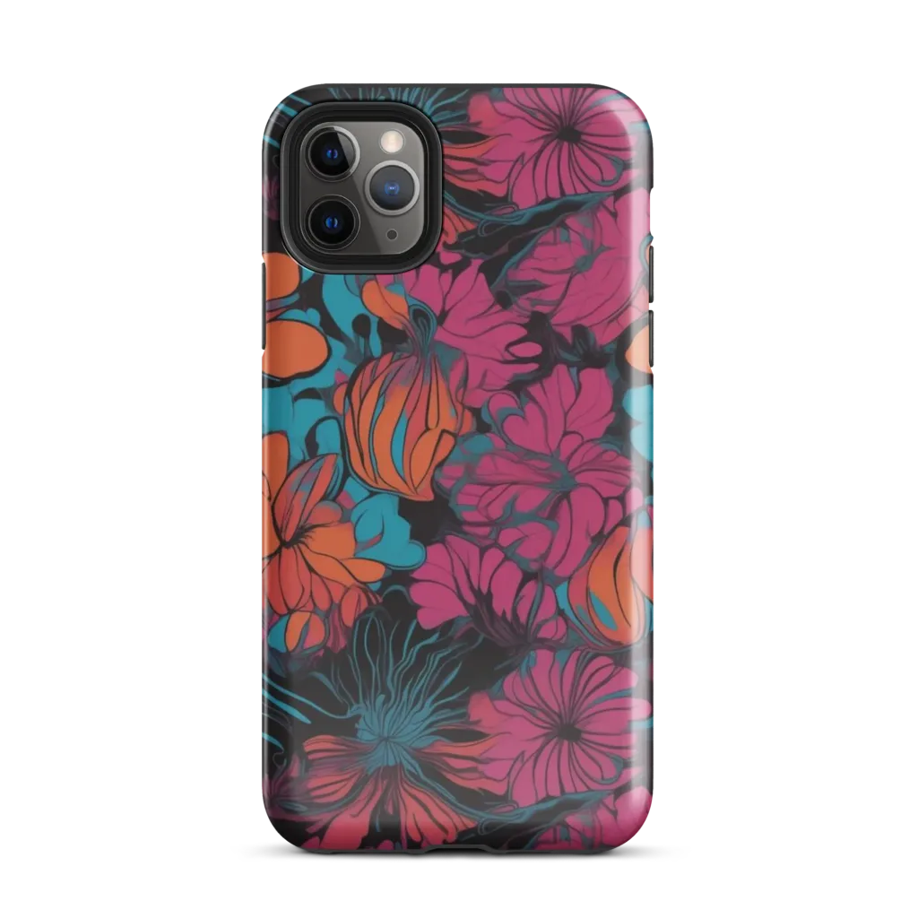 Tropic Static on Tough Case for iPhone® — Front