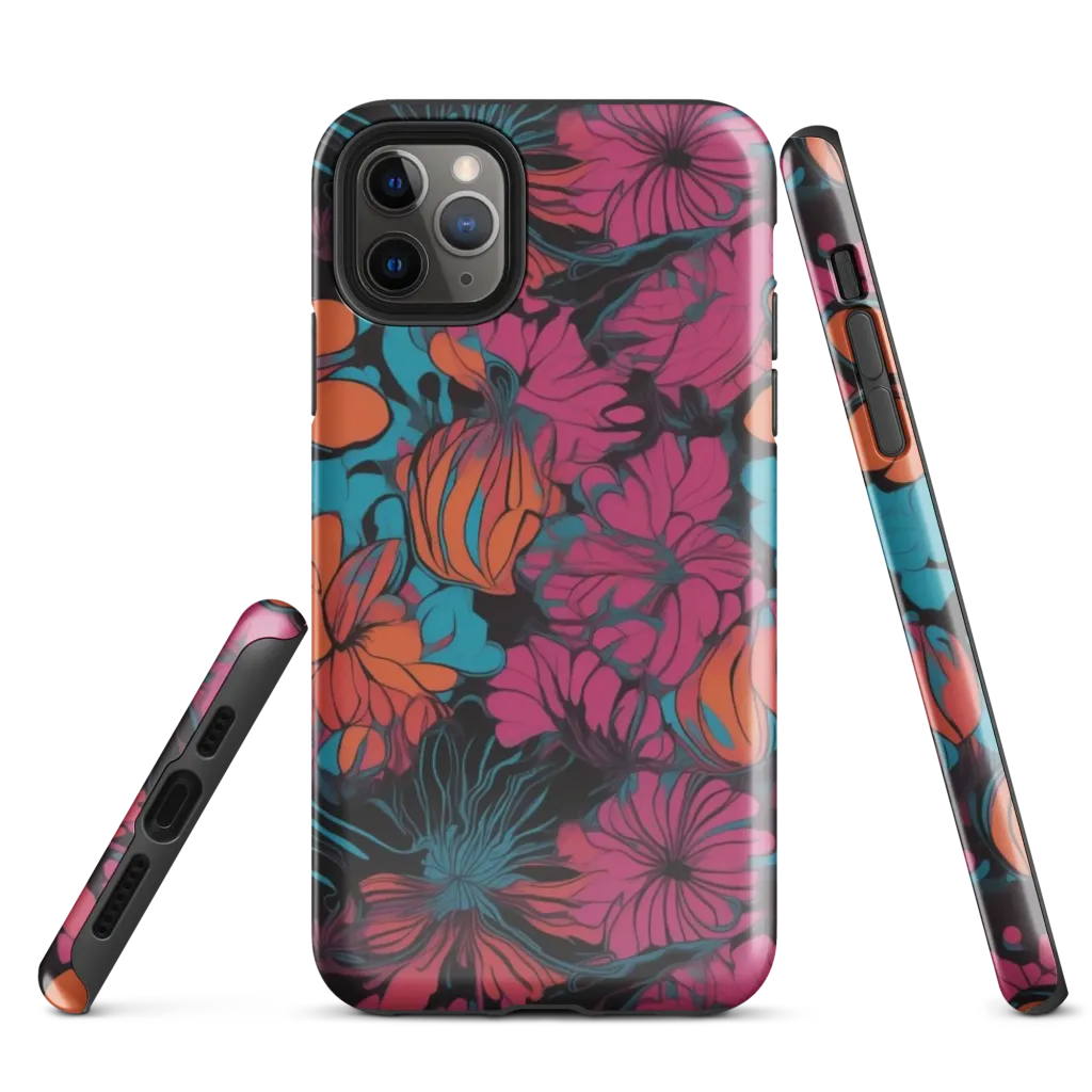 Tropic Static on Tough Case for iPhone® — Front