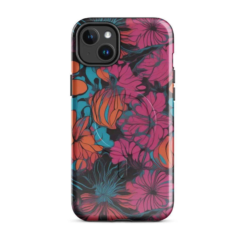 Tropic Static on MagSafe Tough Case for iPhone® — Front