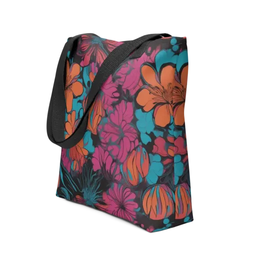 Tropic Static on a Tote Bag