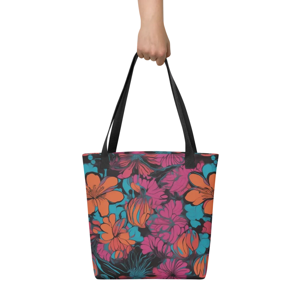 Tropic Static on Tote Bag — Front
