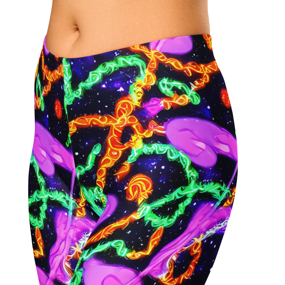 Enckell's Nebula on Capri Leggings — Zoomed-in
