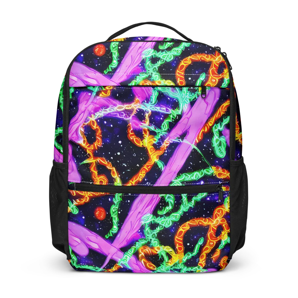 Enckell's Nebula on Utility Backpack — Front