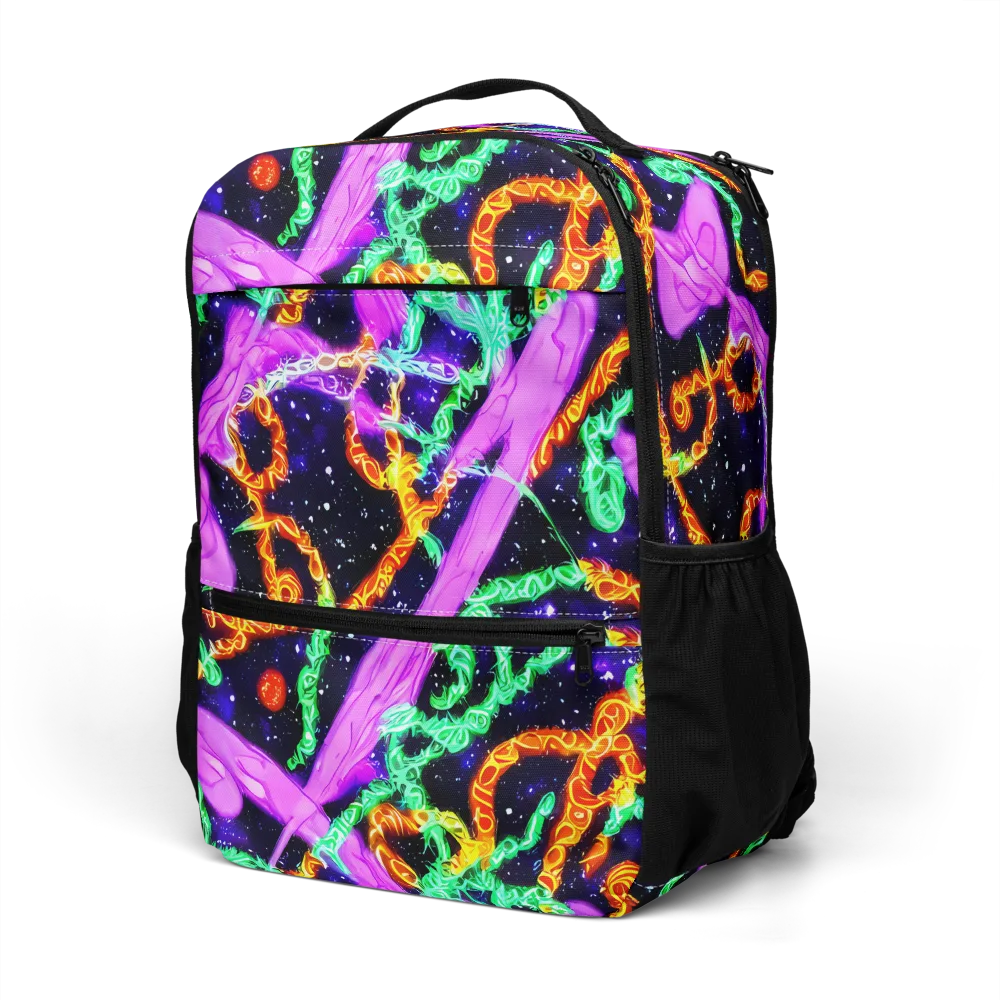 Enckell's Nebula on Utility Backpack — Left Front