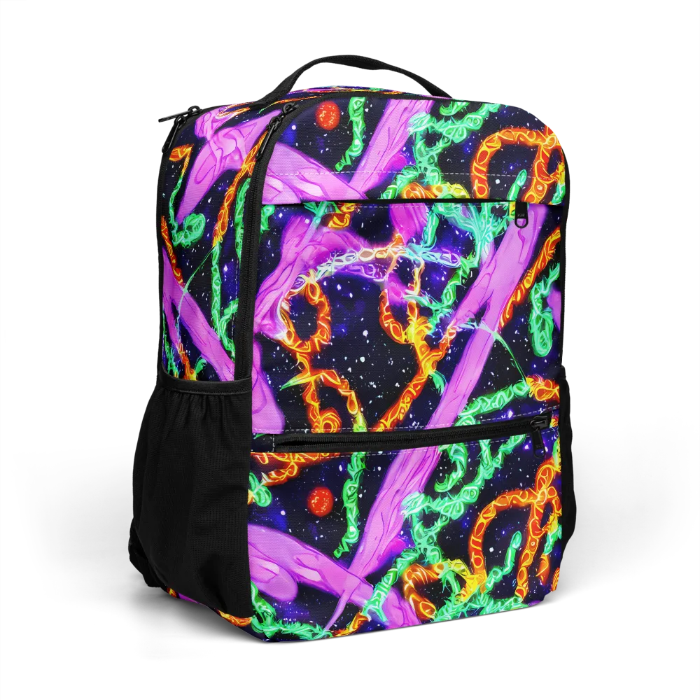 Enckell's Nebula on Utility Backpack — Right Front