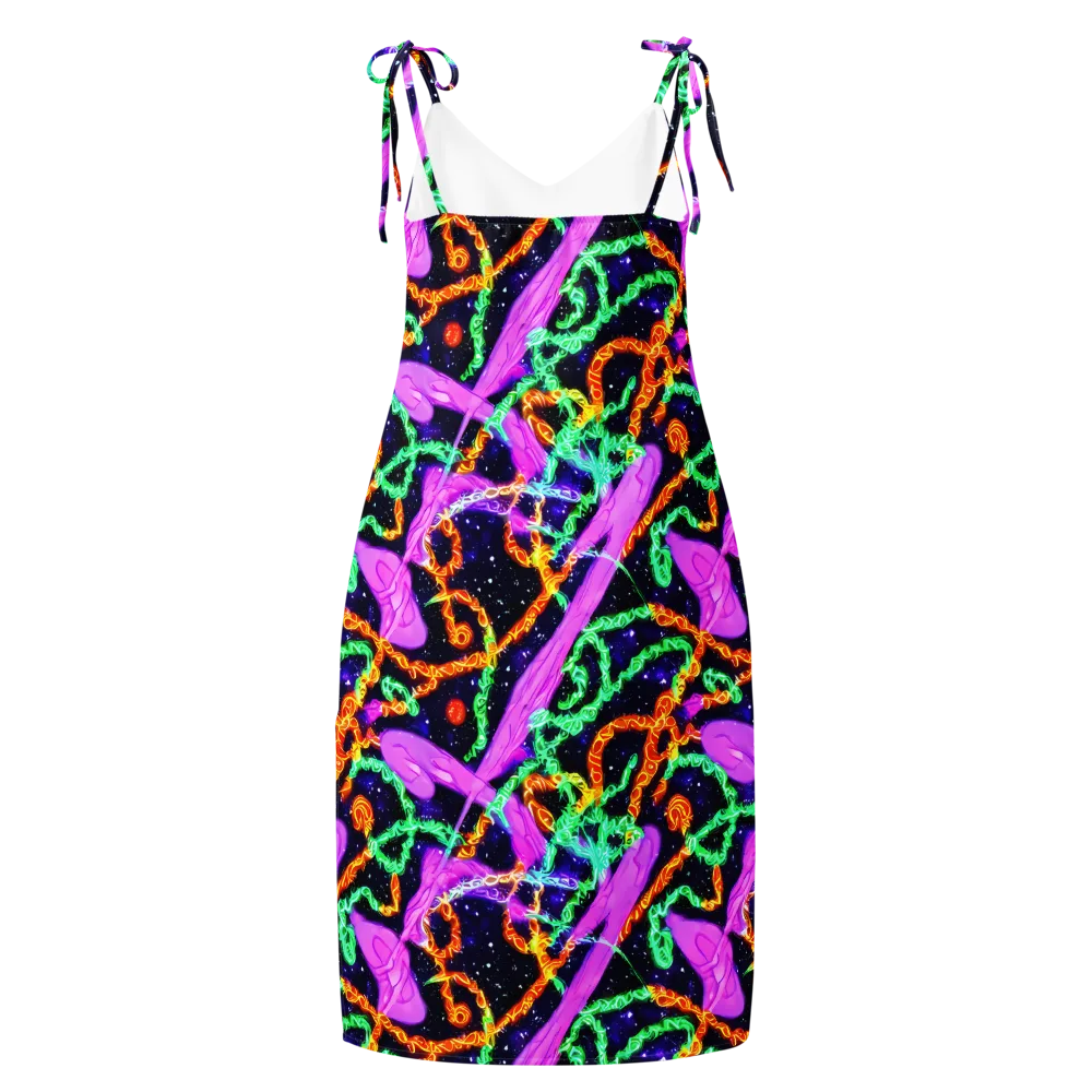 Enckell's Nebula on Slip Dress — Back