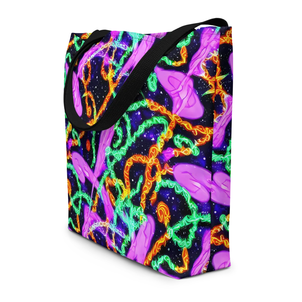 Enckell's Nebula on Large Tote Bag W/ Pocket — Front