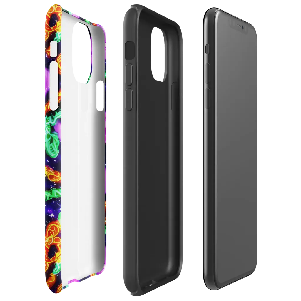 Enckell's Nebula on Tough Case for iPhone® — Right