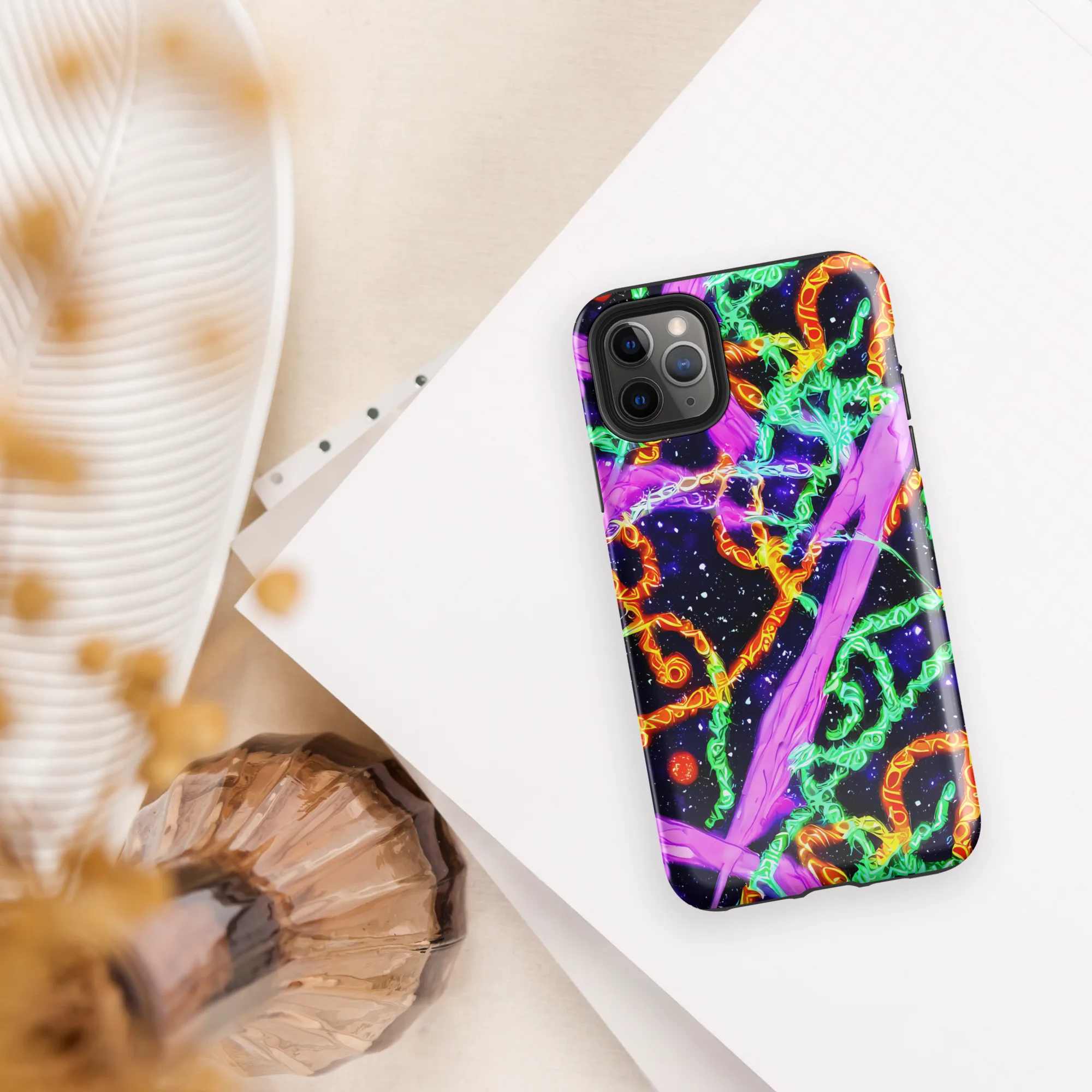 Enckell's Nebula on Tough Case for iPhone® — Front