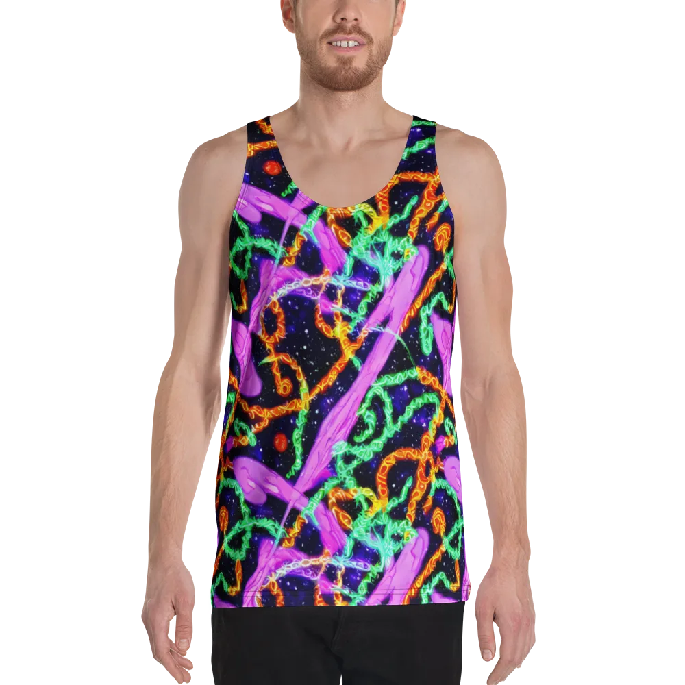 Enckell's Nebula on Men's Tank Top — Front