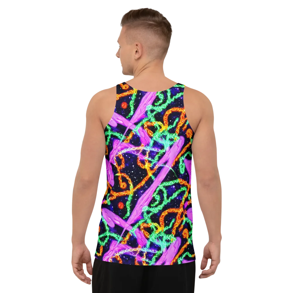 Enckell's Nebula on Men's Tank Top — Back