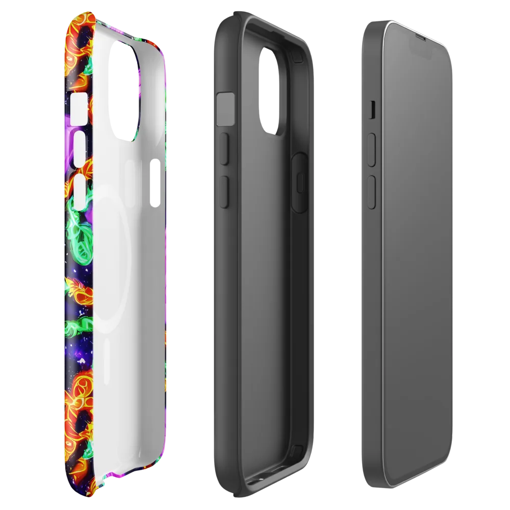Enckell's Nebula on MagSafe Tough Case for iPhone® — Front