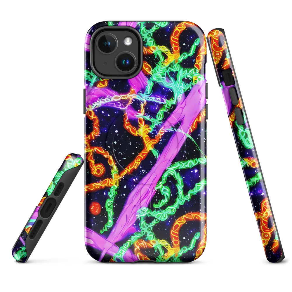 Enckell's Nebula on MagSafe Tough Case for iPhone® — Front