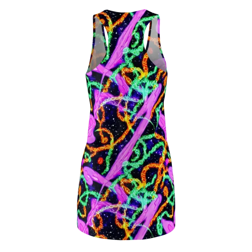 Enckell's Nebula on Racerback Dress — Back