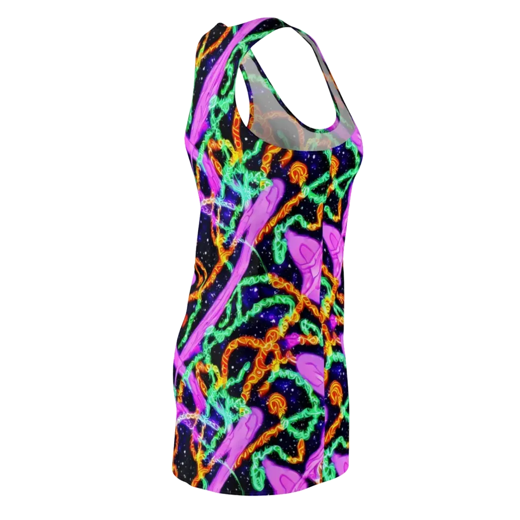 Enckell's Nebula on Racerback Dress — Back Side